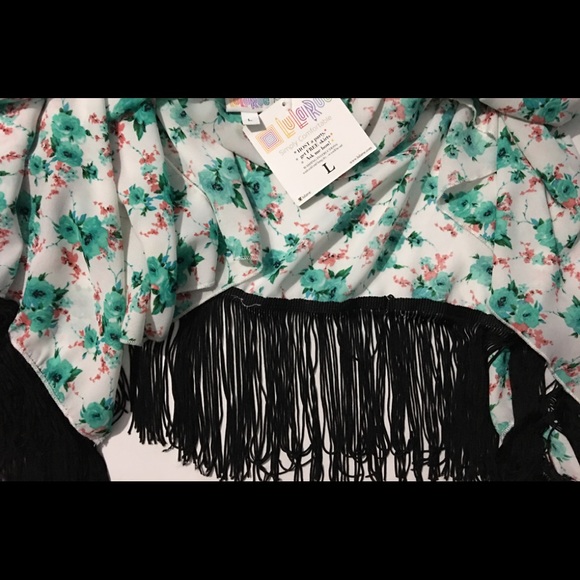 LULAROE MONROE KIMONO - Picture 5 of 8